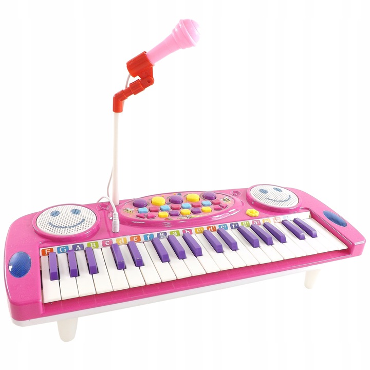 ORGANY Z MIKROFONEM 37 KLAWISZY! NAGRYWANIE 3702 R Rodzaj pianinko