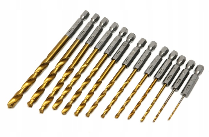 

Wiertła Tytanowe Hss Do Metalu 1,5-6MM Wkrętarka