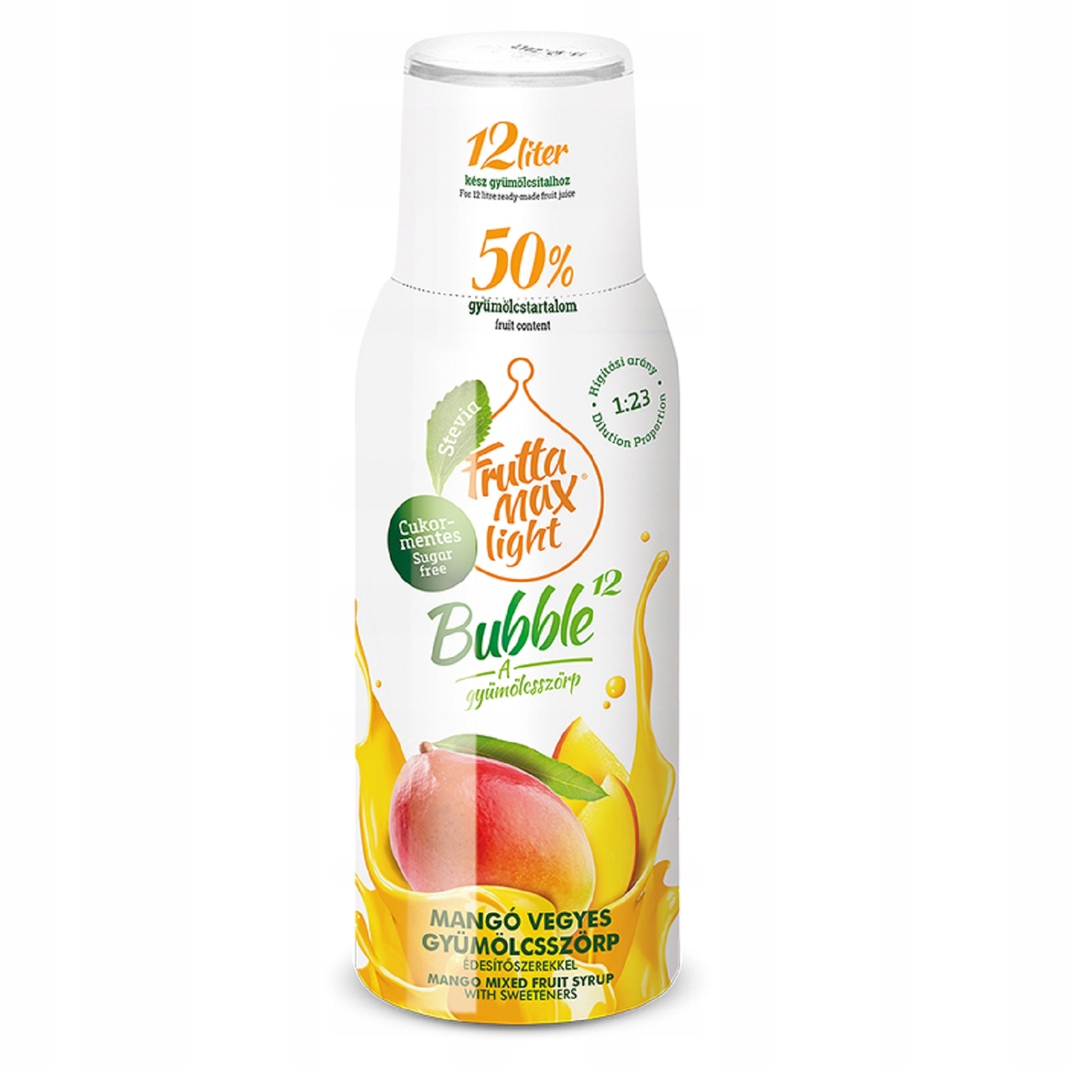 

Syrop FruttaMax Mango Light 500 ml na 12 litrów