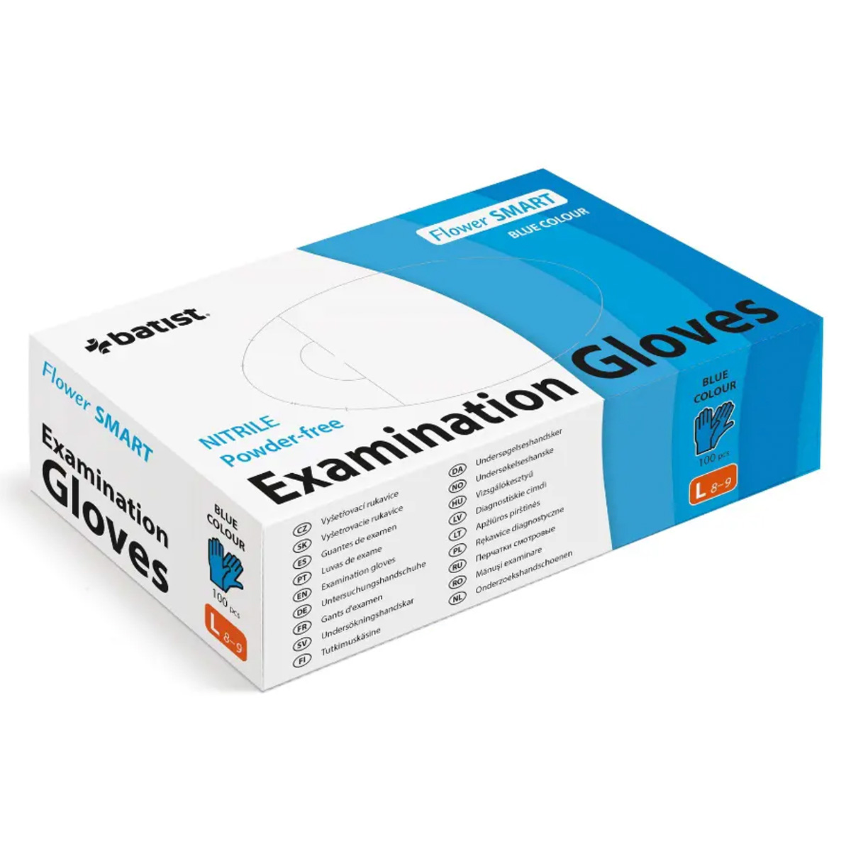 

Batist Flower Smart rękawiczki nitrylowe L 100