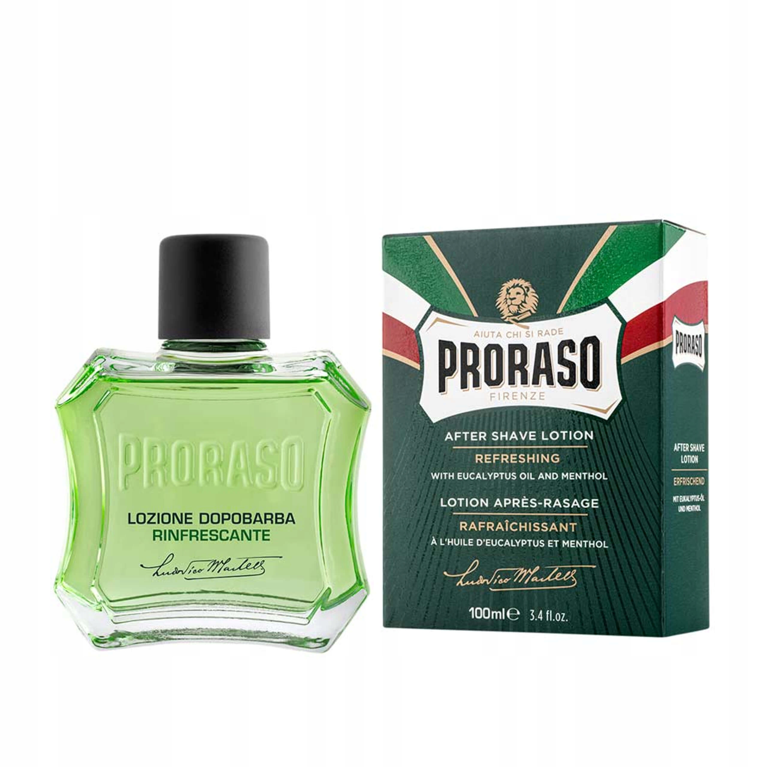 

Proraso Aftershave Woda Po Goleniu Eukaliptus
