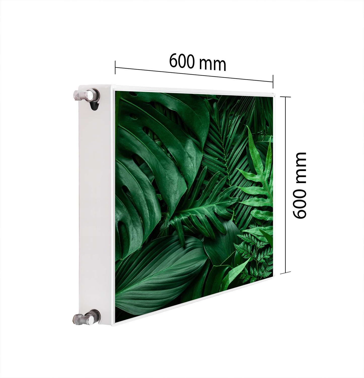 Magnetická Krytka Na Radiátor 60x60 Monstera Mata Magnet
