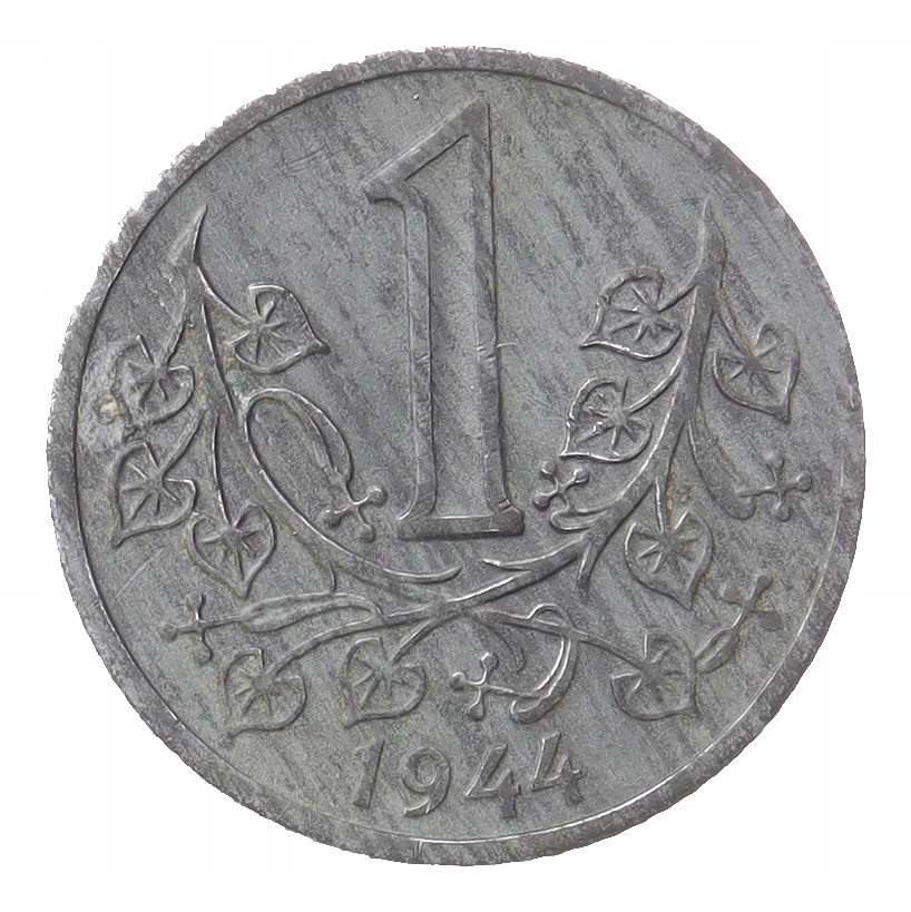 [M33444] Czechy 1 korona 1944