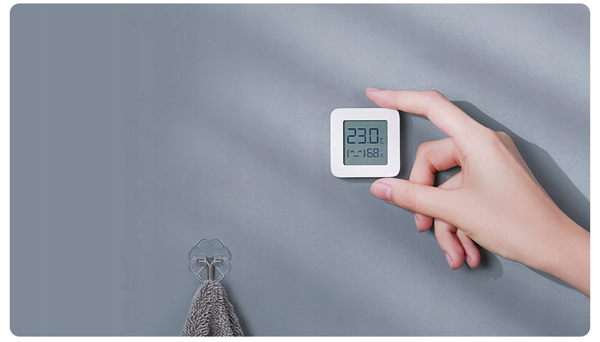 Xiaomi Mi Temperature and Humidity Monitor 2 Zasilanie bateryjne