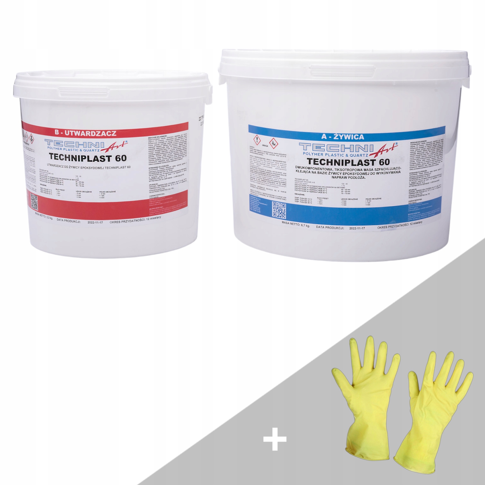 Techniplast opravná hmota na betonu/kočku 60 10 kg