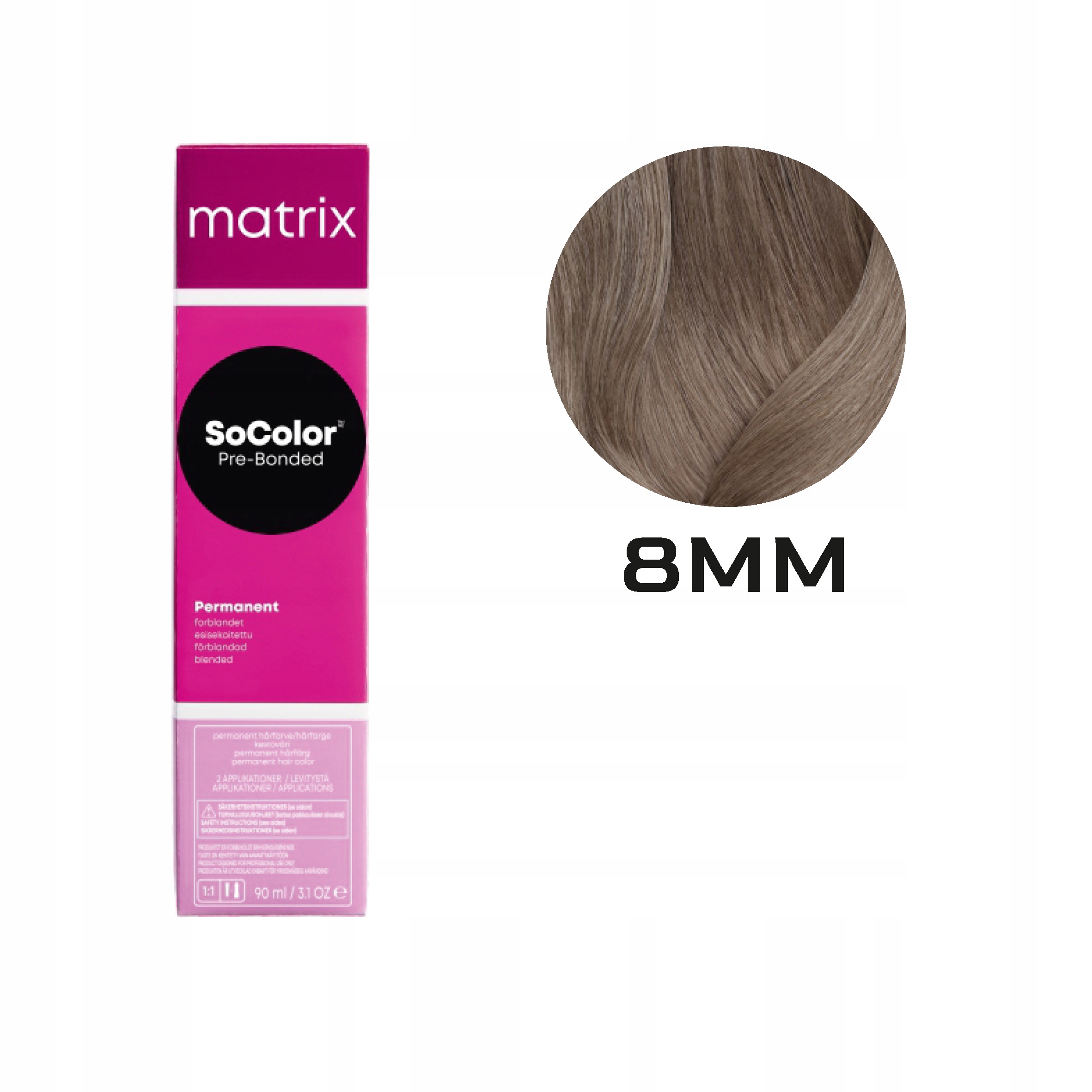 Matrix SoColor SCB2 8MM farba do włosów 90ml
