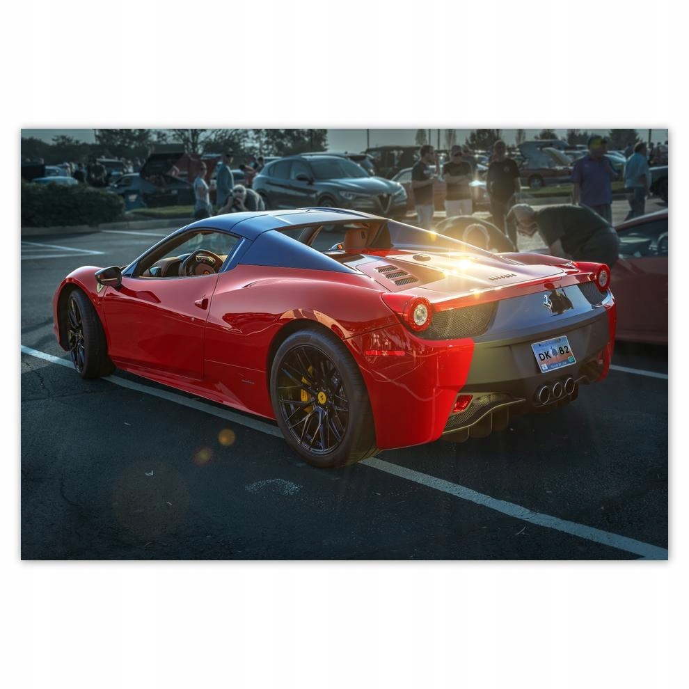

Plakaty 60x40 Czerwone Ferrari