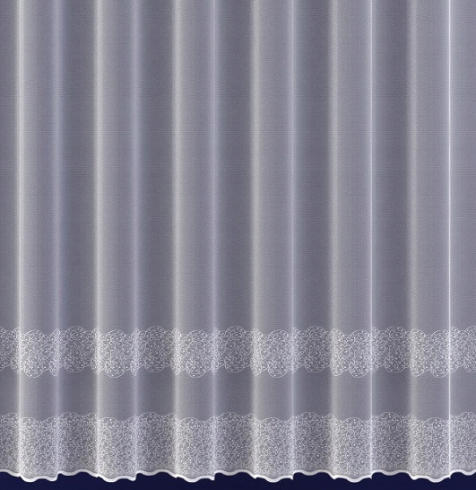 Mg Záclona 618/360 Bílá 200x200 cm Hotová S Páskou Skr