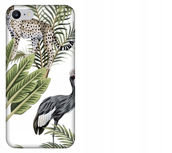 

Etui pokrowiec iPhone 7 Wzór tropikalny Afryka