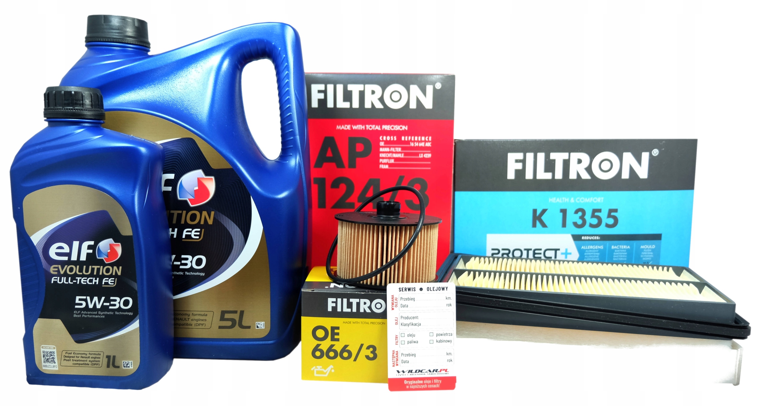 3 Filtre olej Nissan Qashqai II 1.3 Dig-T 2018-