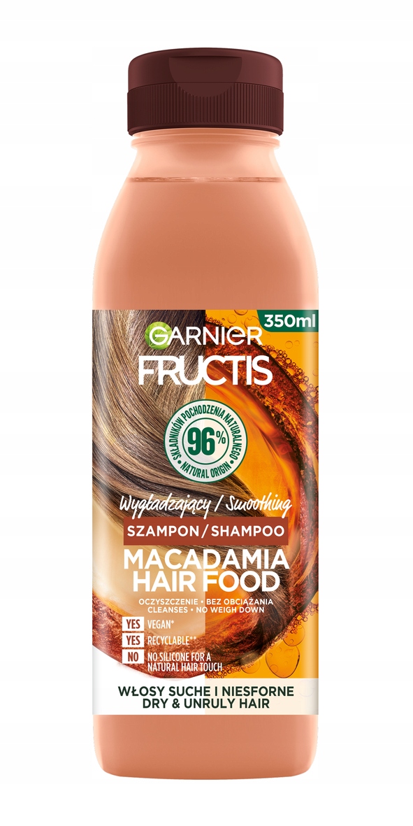 

Garnier Fructis Hair Food szampon włosów Macadamia