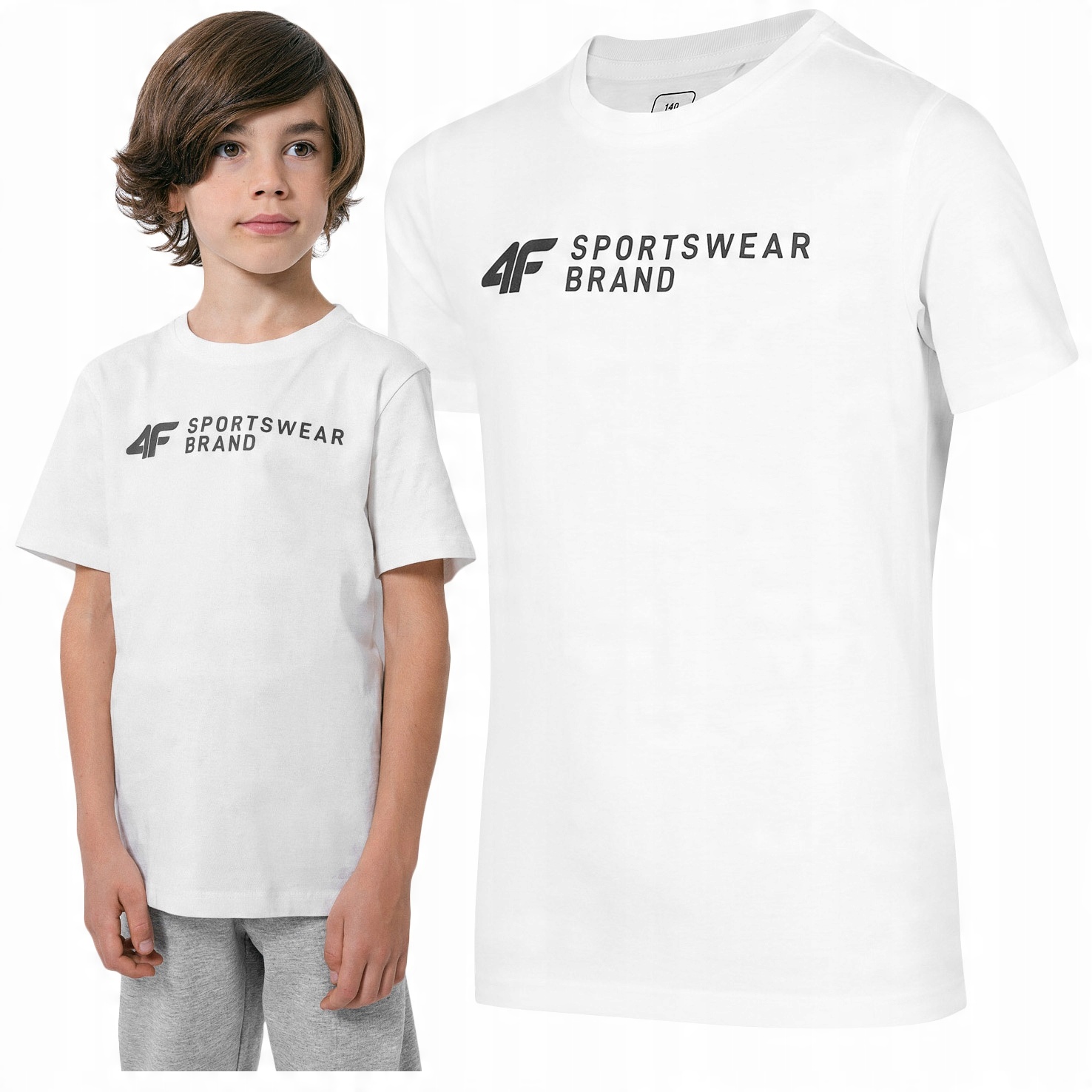 

Koszulka dziecięca T-shirt 4F junior JTSM003 146