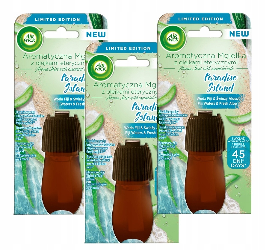 

Air Wick Mist Odświeżacz wody fidżi aloes x3 wkład