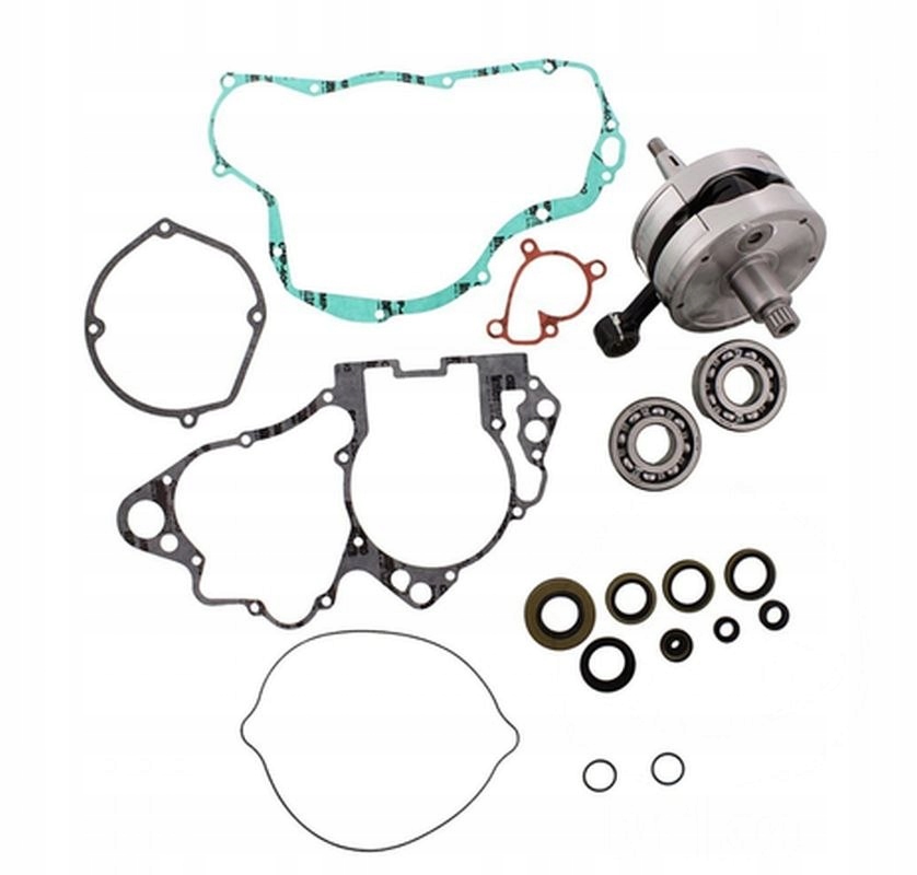 WISECO WAŁ KORBOWY SUZUKI RM 250 03-04 Z ŁOŻYSKAMI I USZCZELNIACZAMI NA KPL