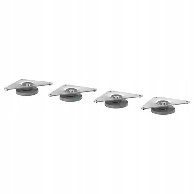

Noga Metalowa 4 Sztuki Szafki Regału, 3 CM Eket