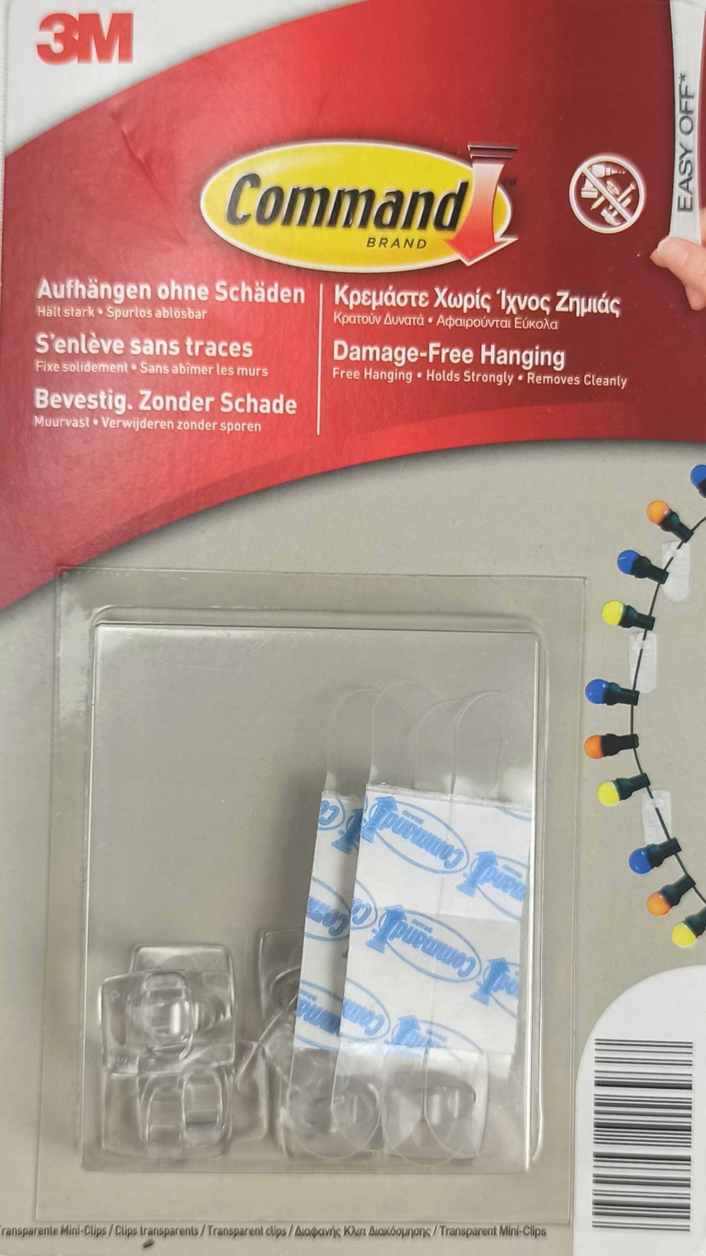 

3M Command Haczyki wieszaki samoprzylepne 8 szt.