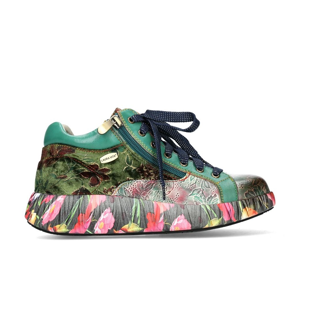 Tenisky Laura Vita Nikito 14 Vert 37, Mix