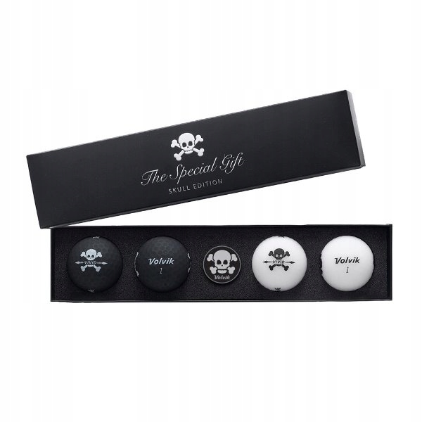 Volvik Skull Pack golfové míčky Lebka