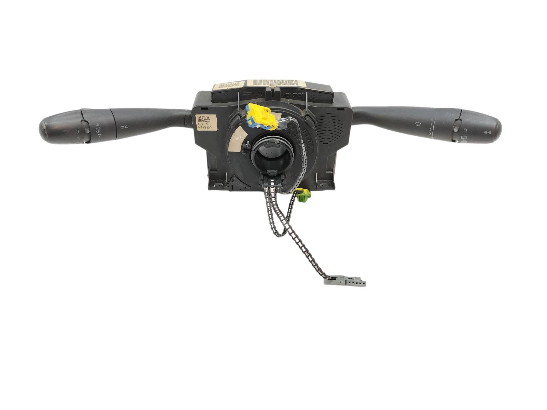 commande levier commodo sous volant 96509722XT Peugeot 307