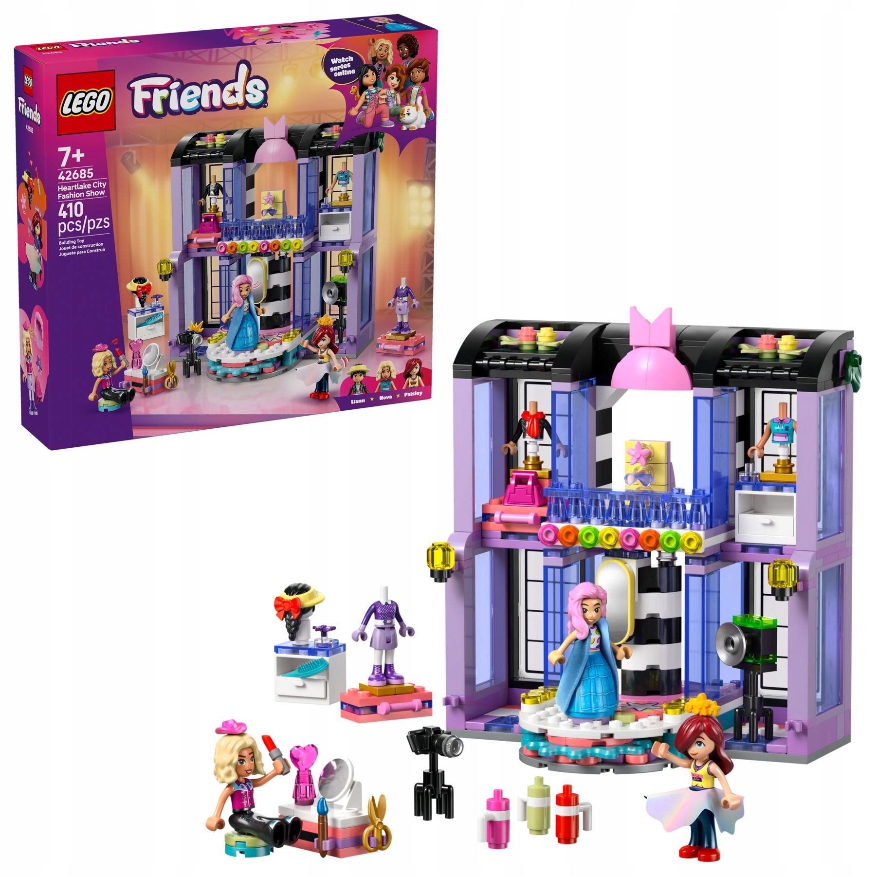 stavebnice Lego Friends 42685 Módní přehlídka ve městě Heartlake