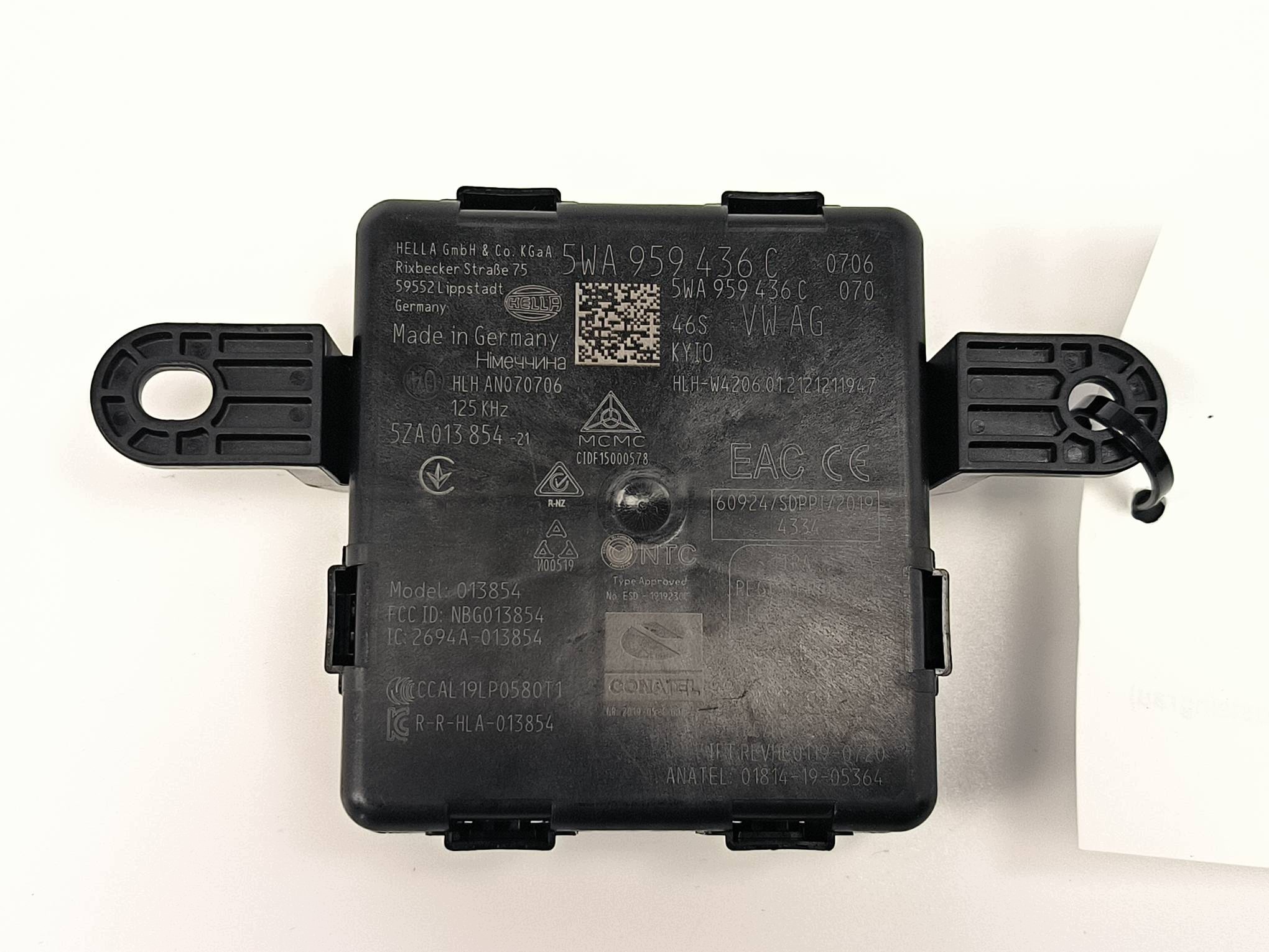 module 5WA959436C KEYLLES VOLKSWAGEN GOLF VIII R-LINE