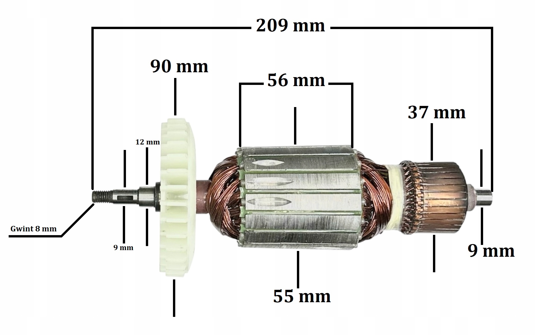 Oběžné kolo pro brusku Einhell Bt-ag 2350 (jk 498)