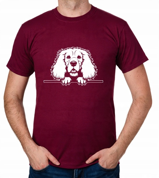 

koszulka Cocker Spaniel Angielski Pies Dog prezent