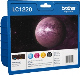 Brother LC-1220 sada inkoustů black, magenta, yellow, cyan
