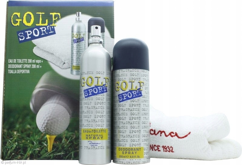 Dana Golf Sport EDT Spray 200ml+Deo 200ml zestaw