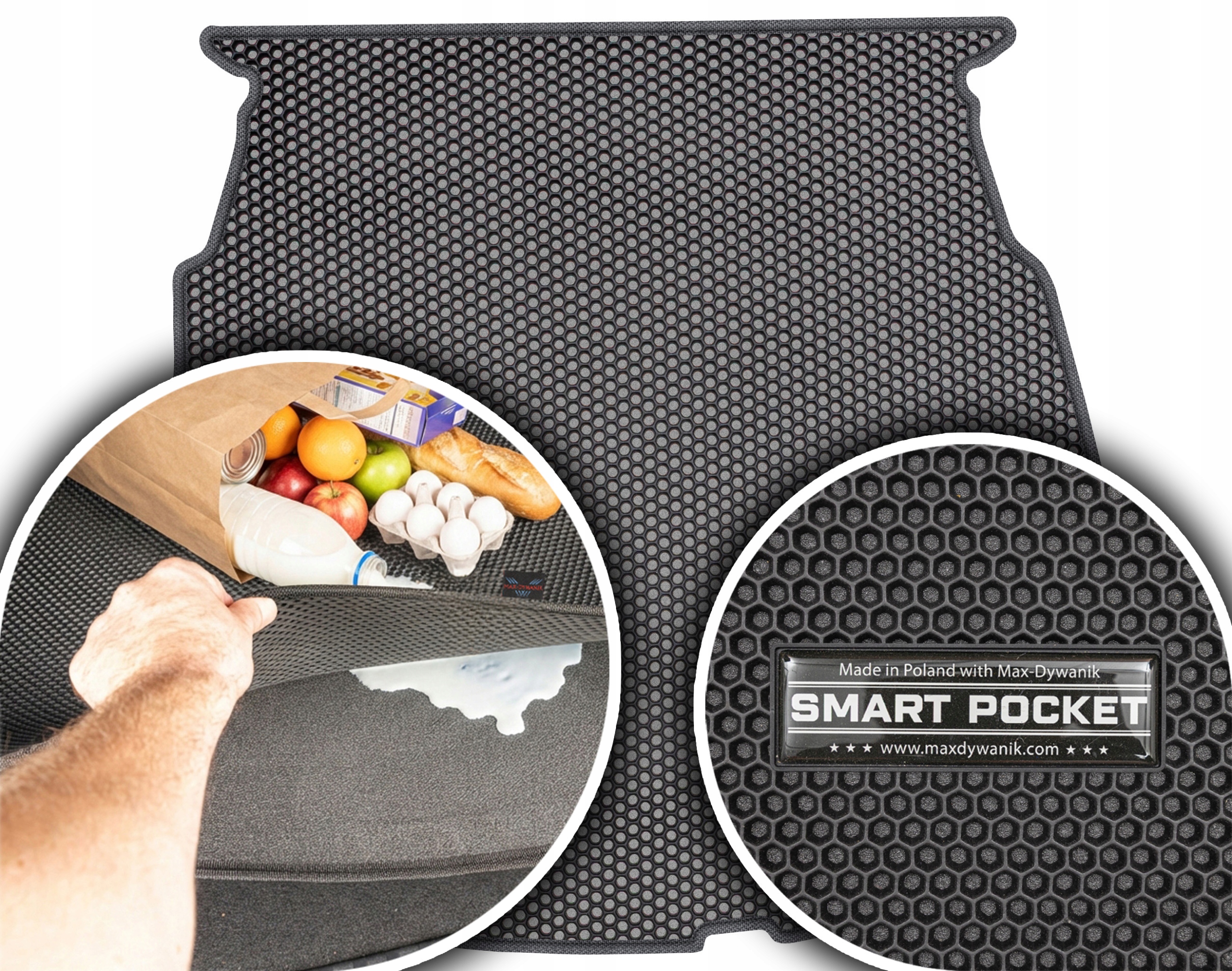 Kia Optima III Sedan 2012-2015 Vložka do zavazadlového prostoru Eva Smart Pocket