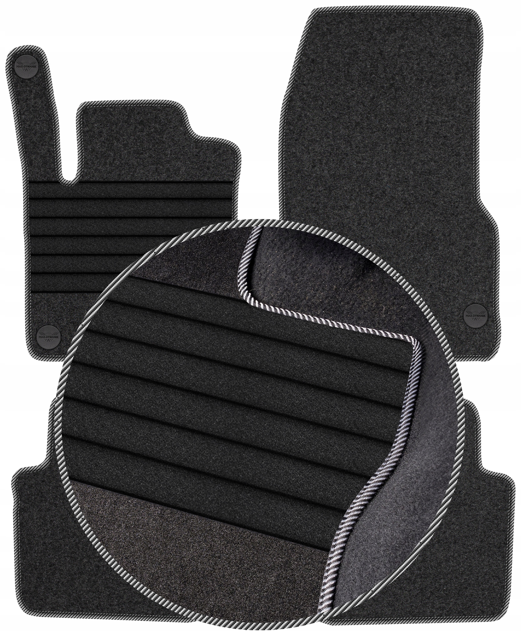 Smart Forfour 2004-2006 Velurové autokoberce