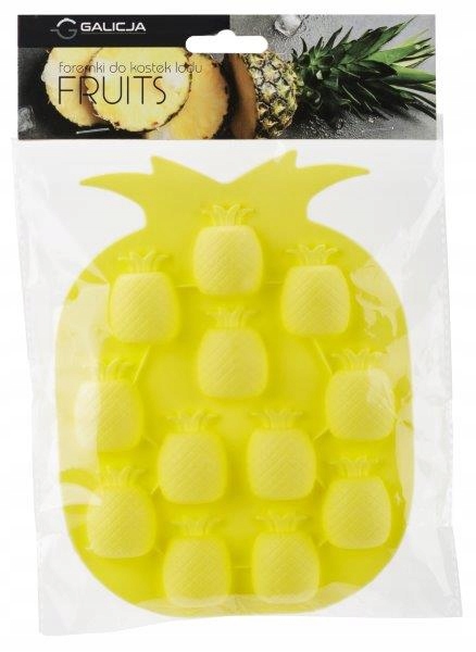 

Foremki do kostek lodów Fruits żłóty ananas