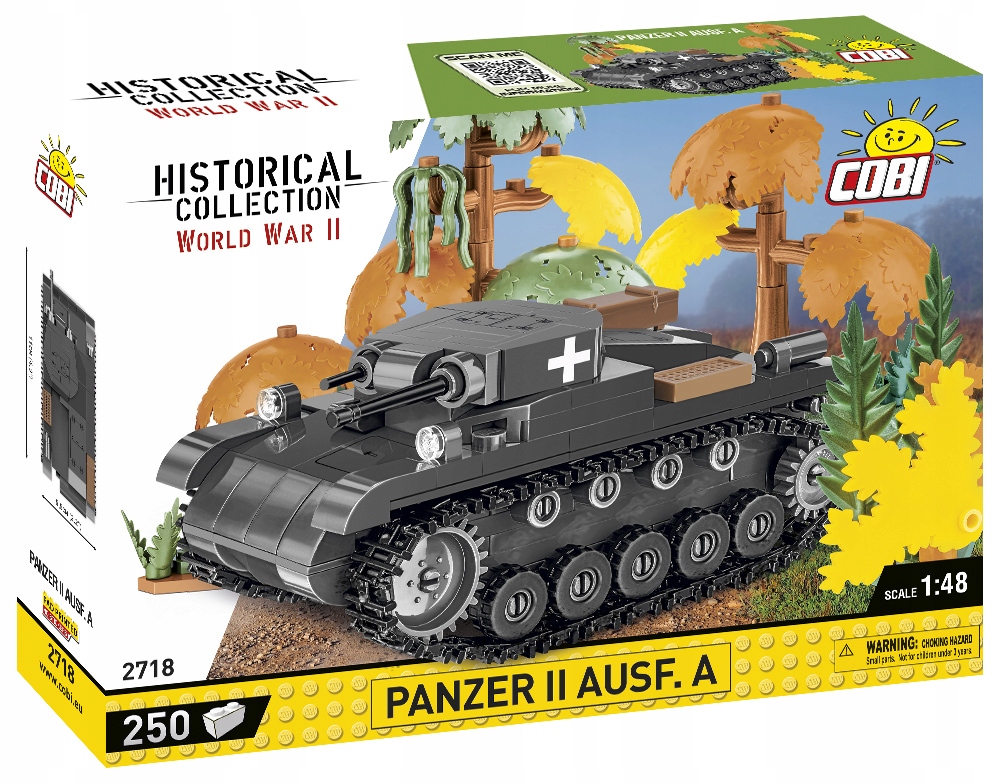 

Klocki Cobi 2718 Czołg Panzer II Ausf.a 300 Kl