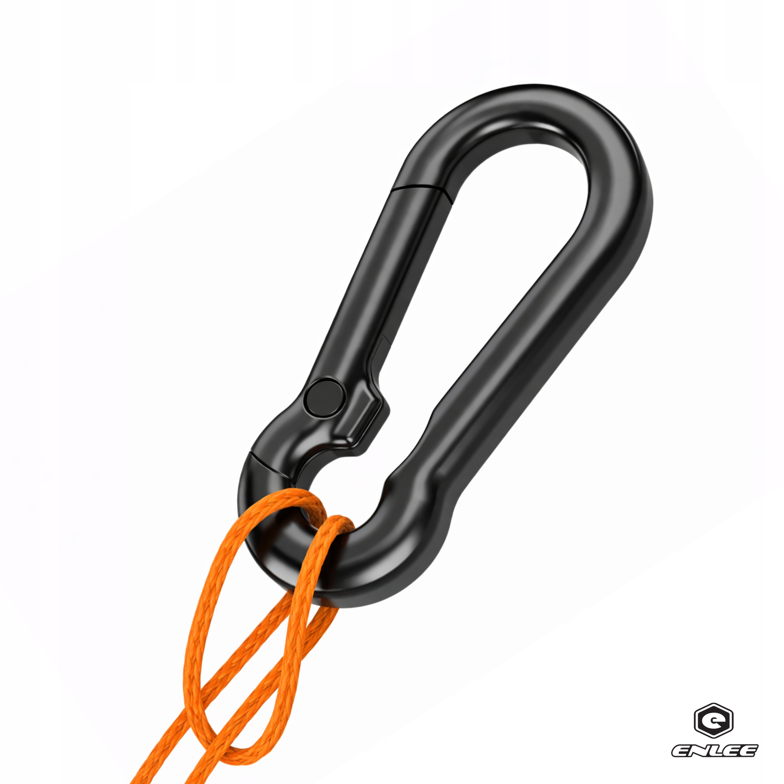 LINKA HOLOWNICZA DO ROWERU ROWEROWA ZWIJANA MOCNY UDŹWIG Z KARABIŃCZYKIEM Model Enlee LINKA DO HOLOWANIA ROWERU MOCNA AUTOMATYCZNA