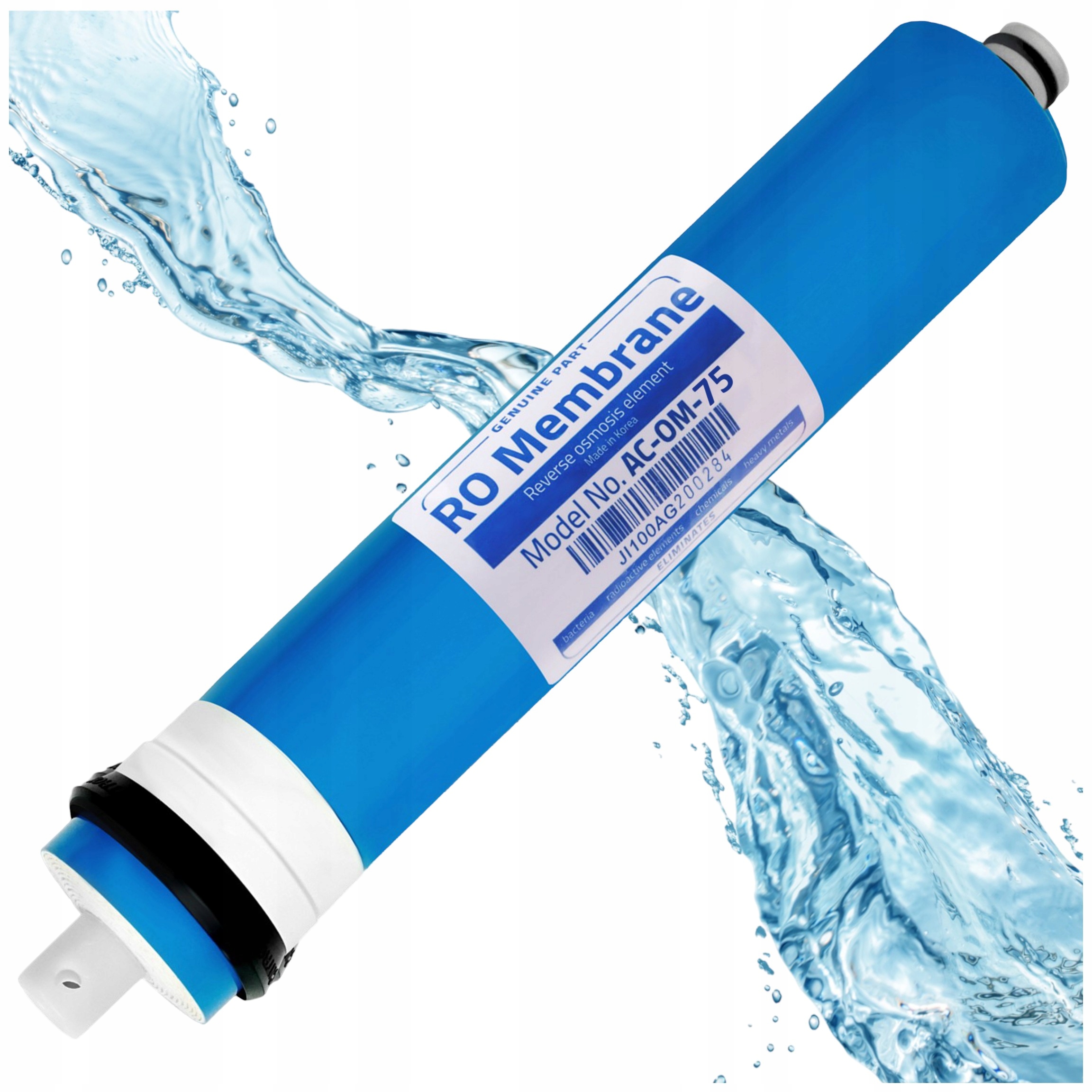 Membrána osmotická 75GPD Premium AC-OM-75 Vodní Filtr Ro Vysoká Kvalita