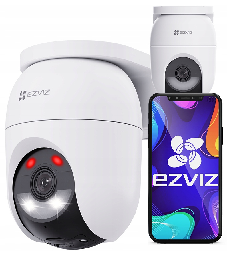 Otočná WiFi kamera 4MPx Ezviz CB8 Lite Vonkajšia podpora napájania
