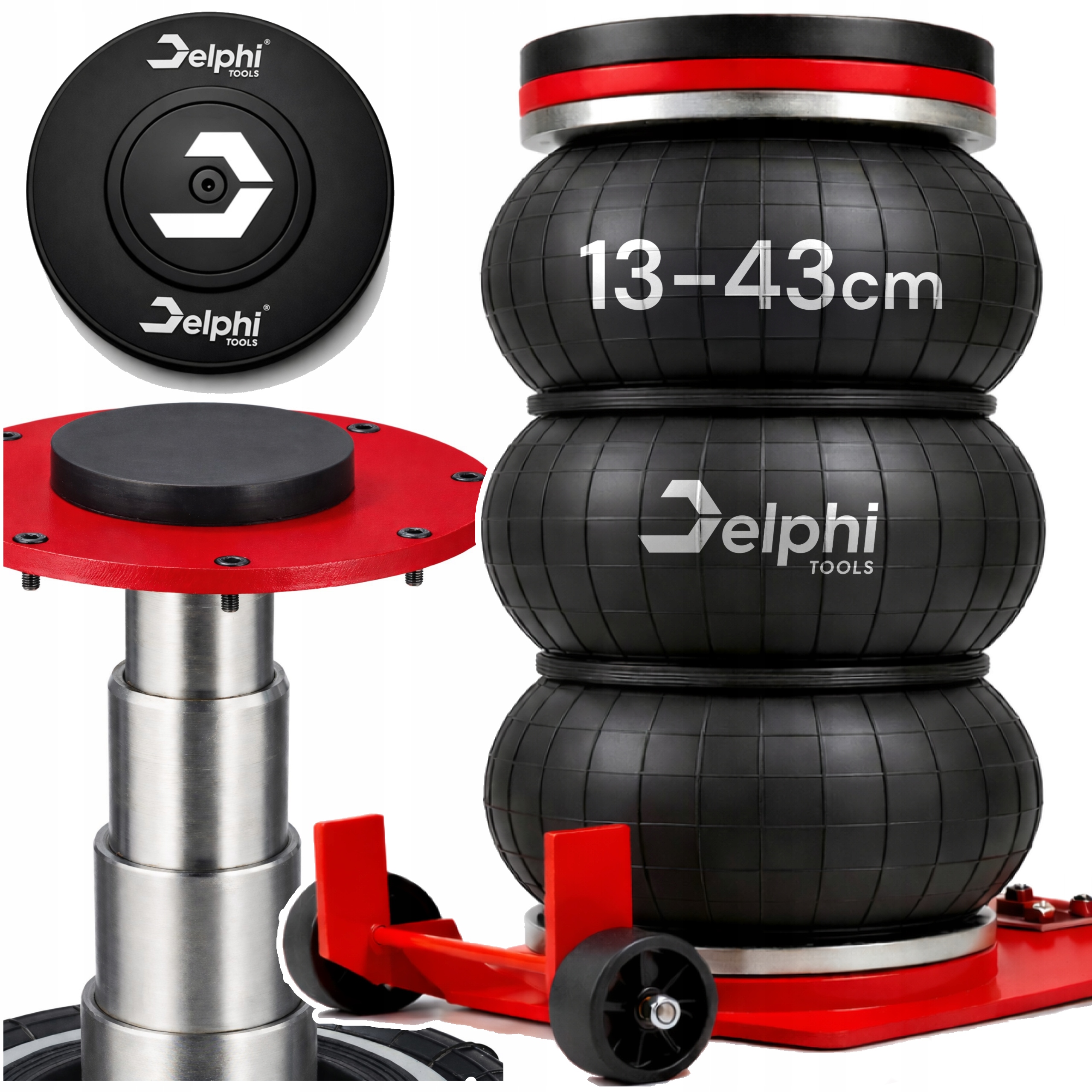 Hever Automobilový Polštářový Zvedák 13-43 cm 3,5T Levák Polštář