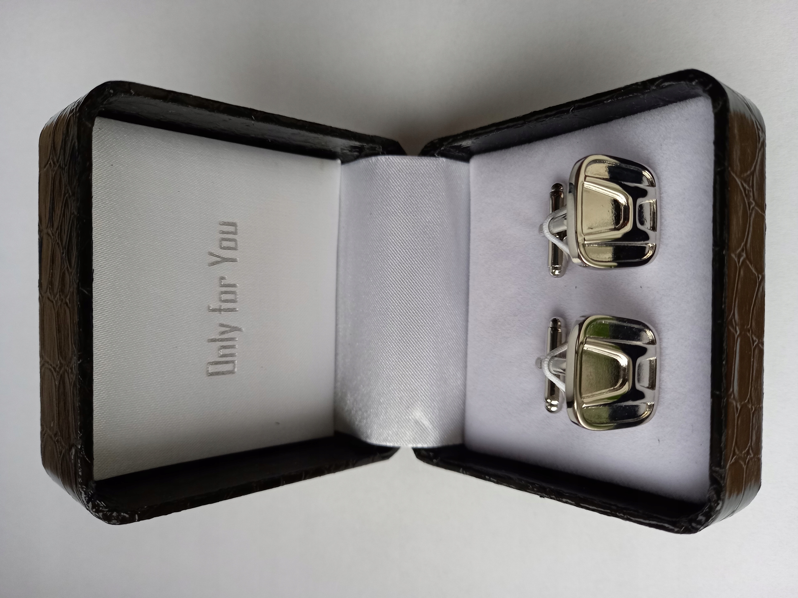 Manžetové knoflíčky na košili Exc, stříbrný emblém Honda bonus Pouzdro