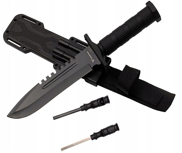 

Nóż Taktyczny Hastaa Krzesiwo I Ostrzałka maczeta