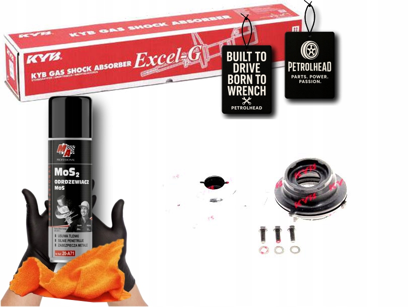 Polštář Tlumiče Přední L/p Land Rover Freelander #Petrolhead Pro+ Kit1