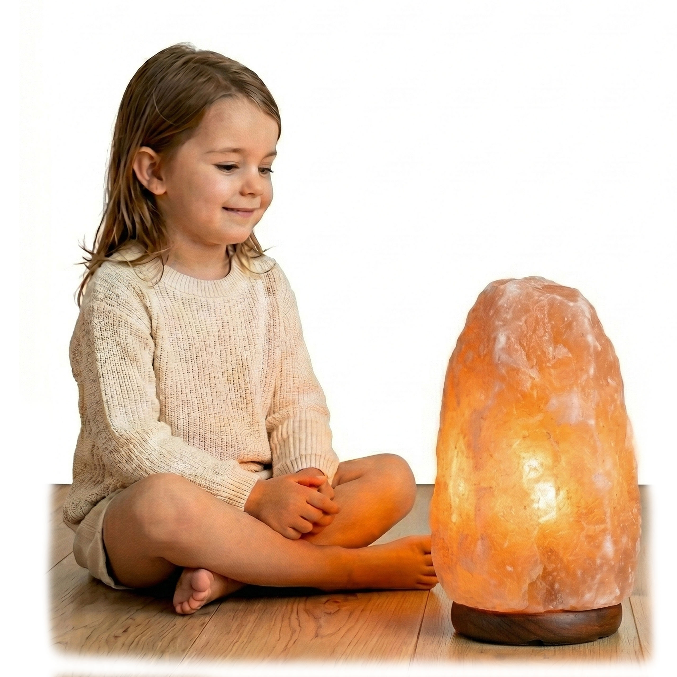 Solná Lampa 40-45kg Himalájská sůl Ionizátor Přírodní briliant XXL Gigant