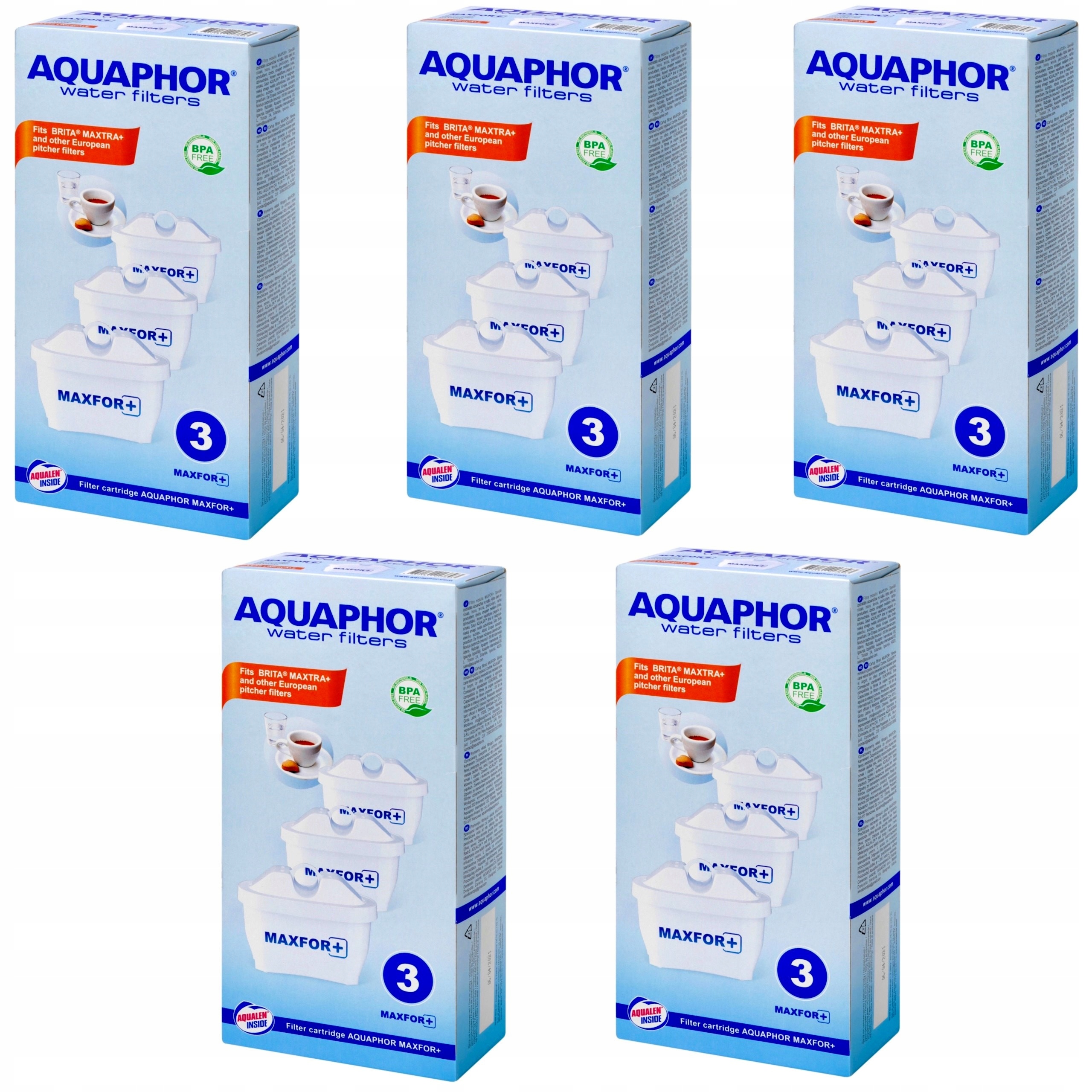 Aquaphor Filtrační vložka Maxfor sada 15 ks