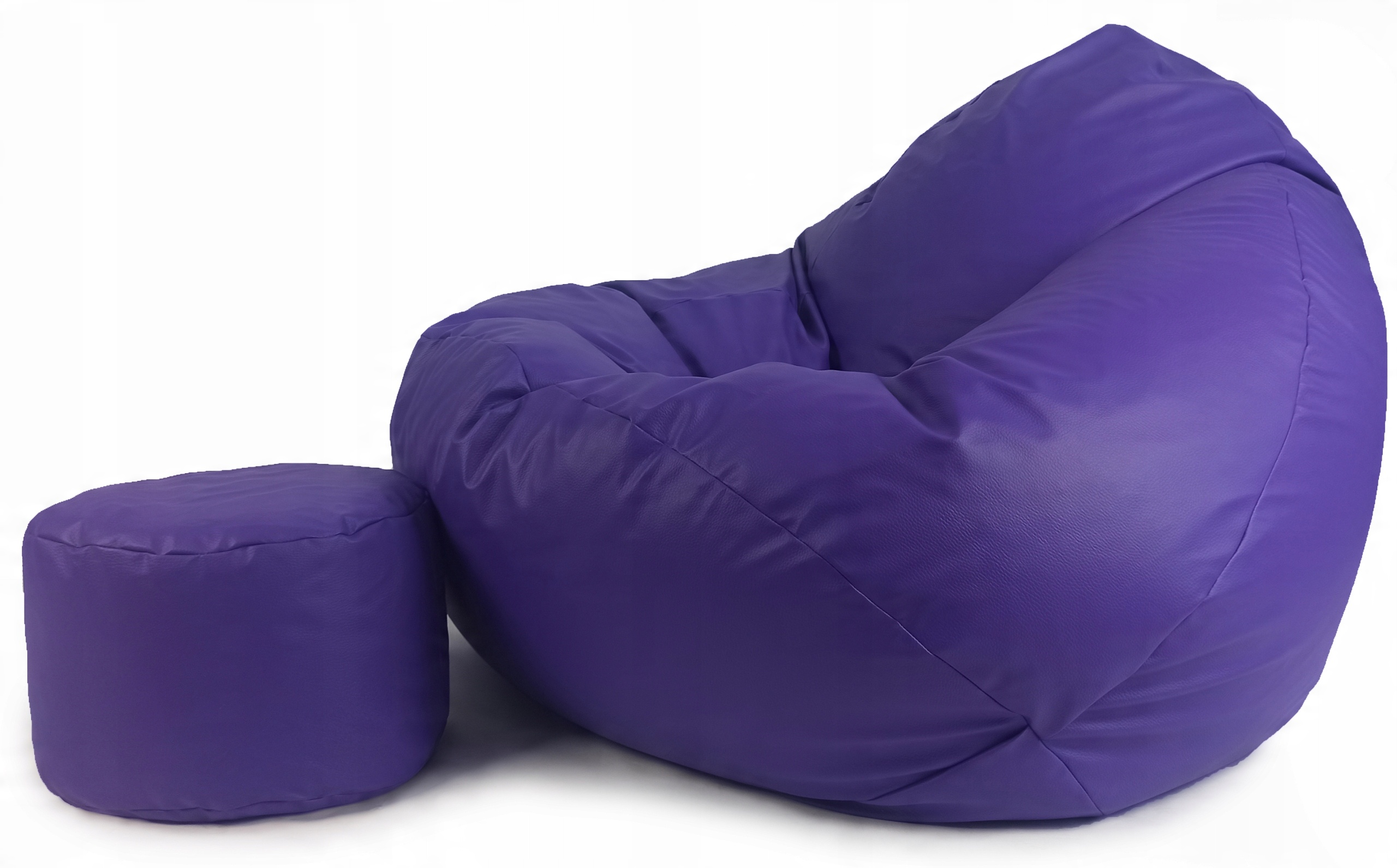 

Pufa Fotel XXXL Fiolet sako pufy piłka