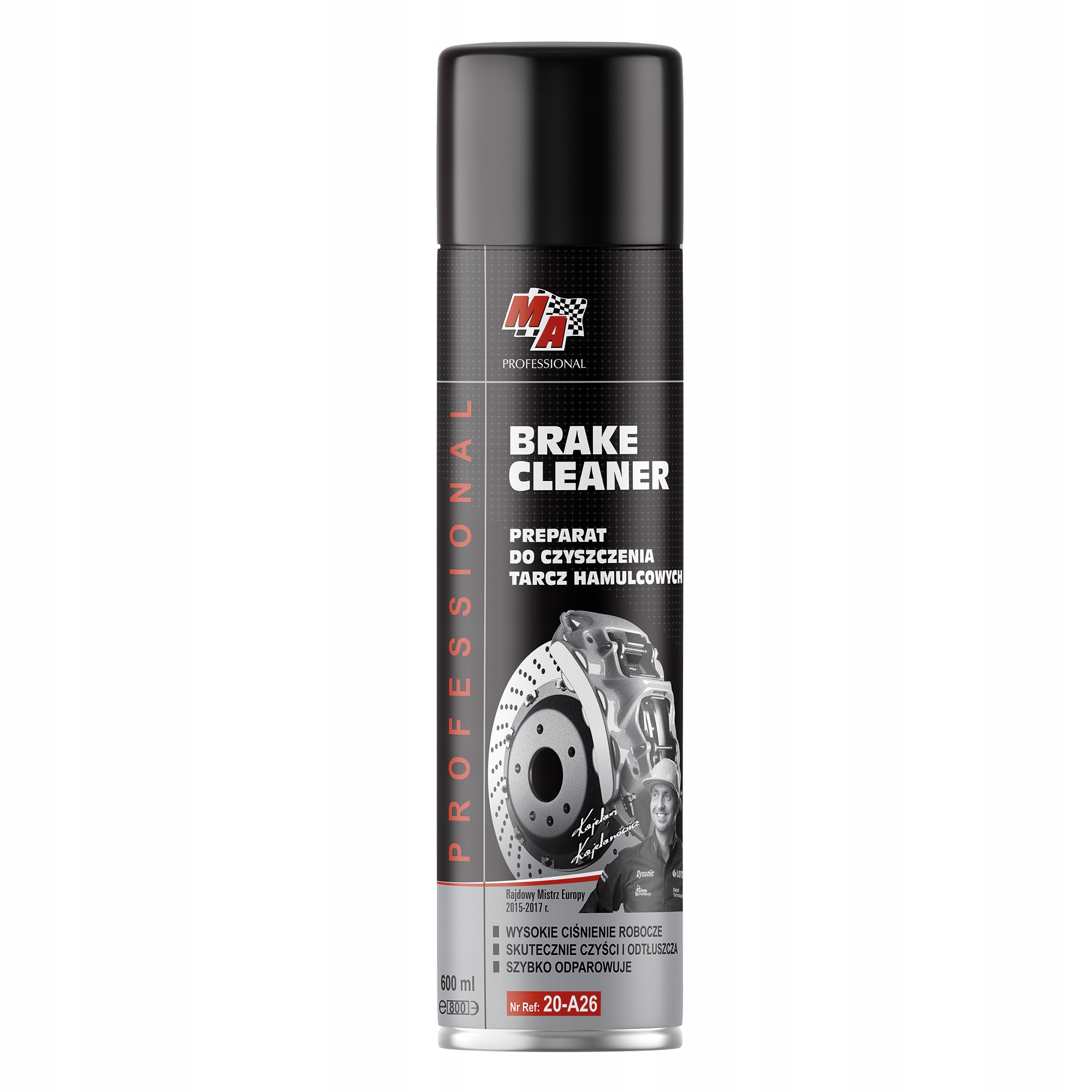 Zmywacz do Hamulców Odtłuszczacz Brake Cleaner Ma Professional 600ml