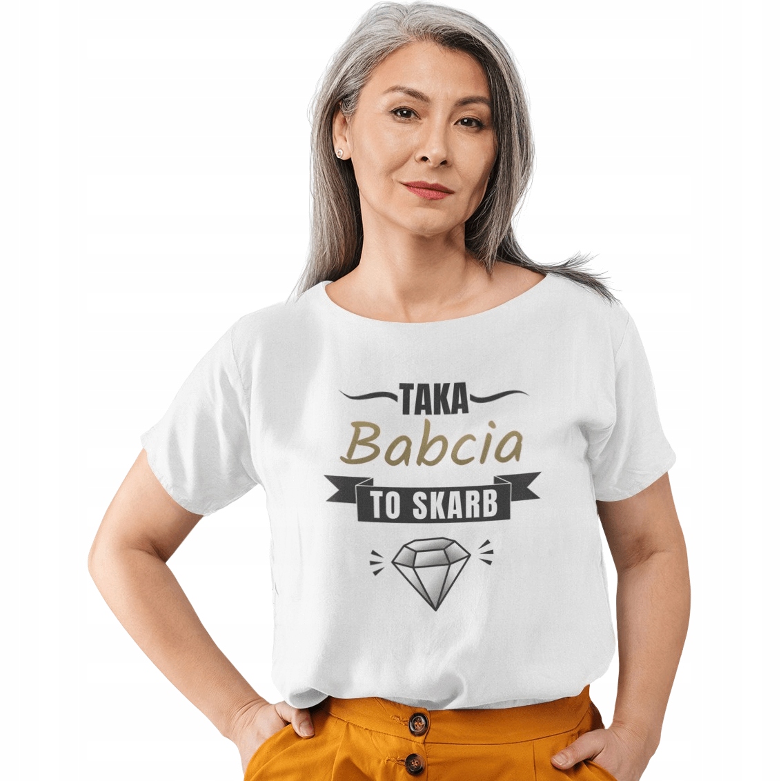 

T-shirt Koszulka Damska Prezent Na Dzień Dla Babci