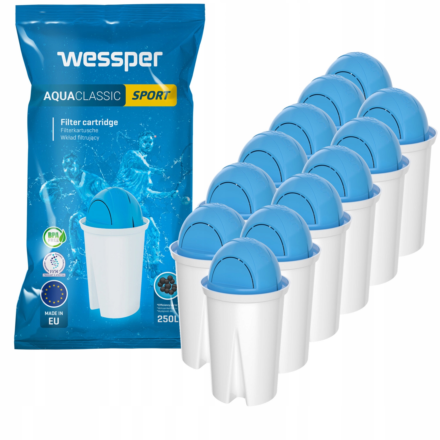 

12x Wkład Aquaclassic Sport Do Dzbanka Aquaphor