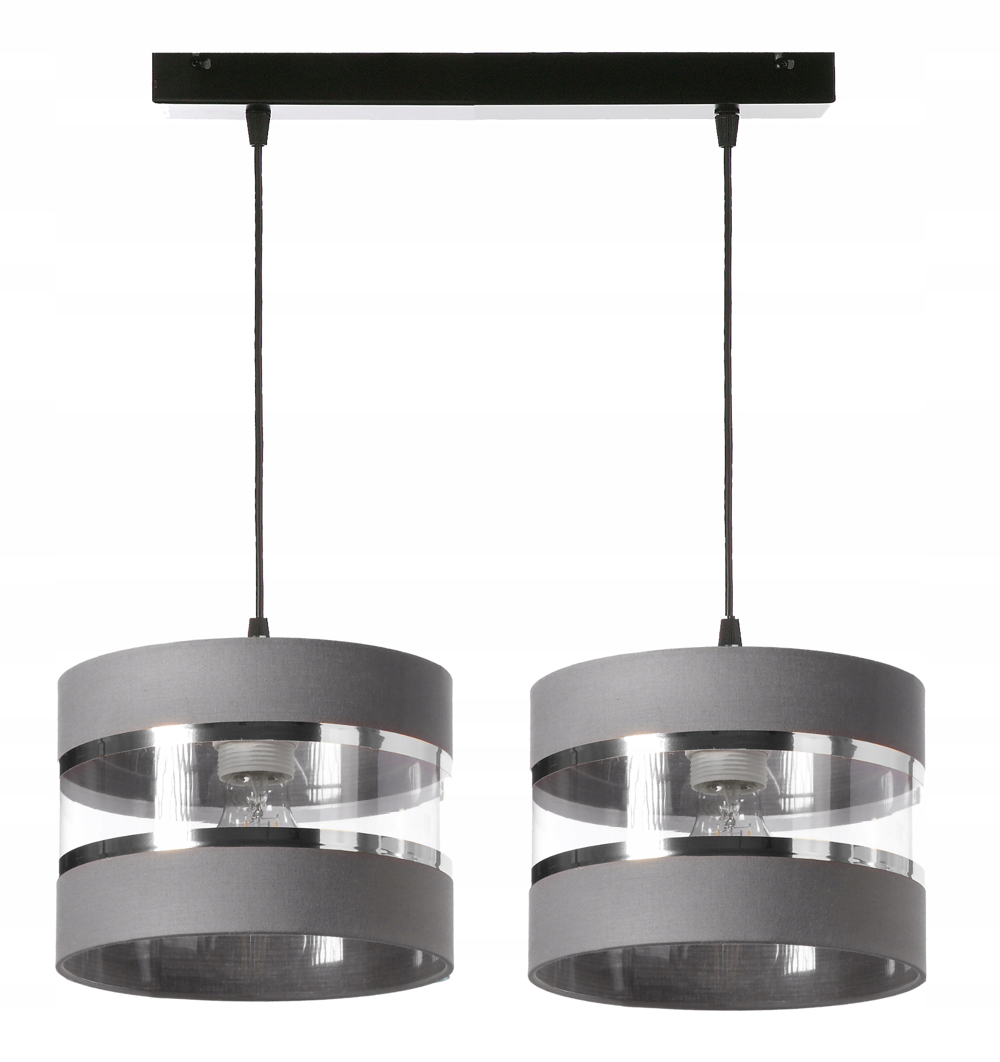 

Lampa Wisząca 2PŁ Vire Abażur Led Edison