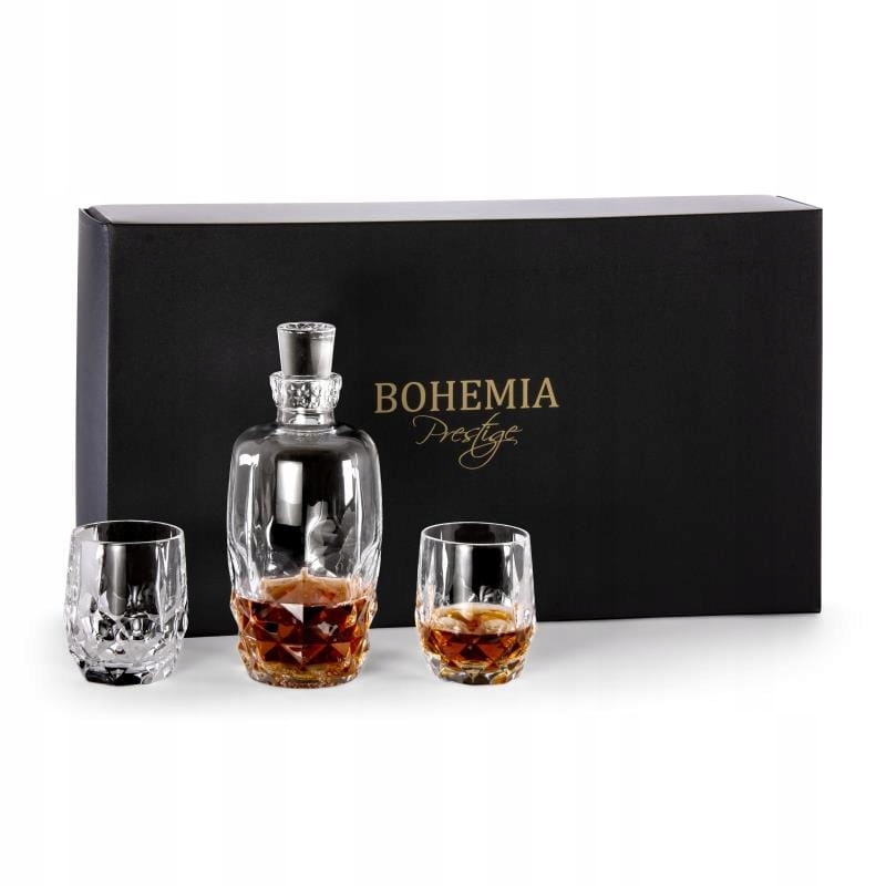 

Bohemia Desire zestaw do whisky 7el karafka+szklan