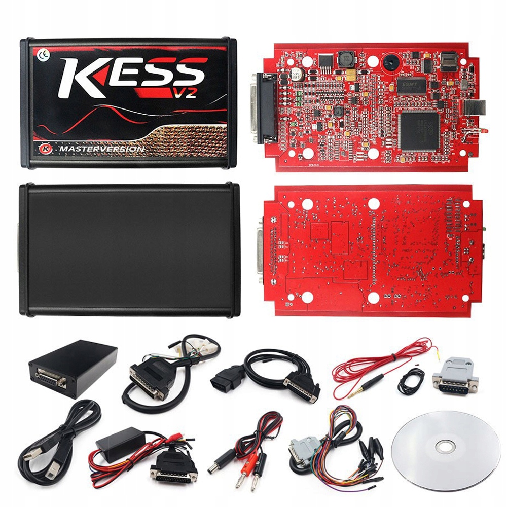 Programátor Rozhrania Kess V2.80 Ecu 5.017 Červený Ue