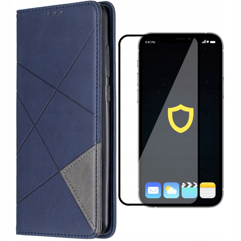 

Etui Z Klapką Zaps Case Do Iphone 12/12 Pro +szkło